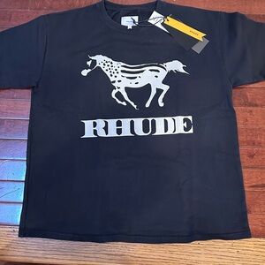 Rhude Charcoal Crewneck Tee